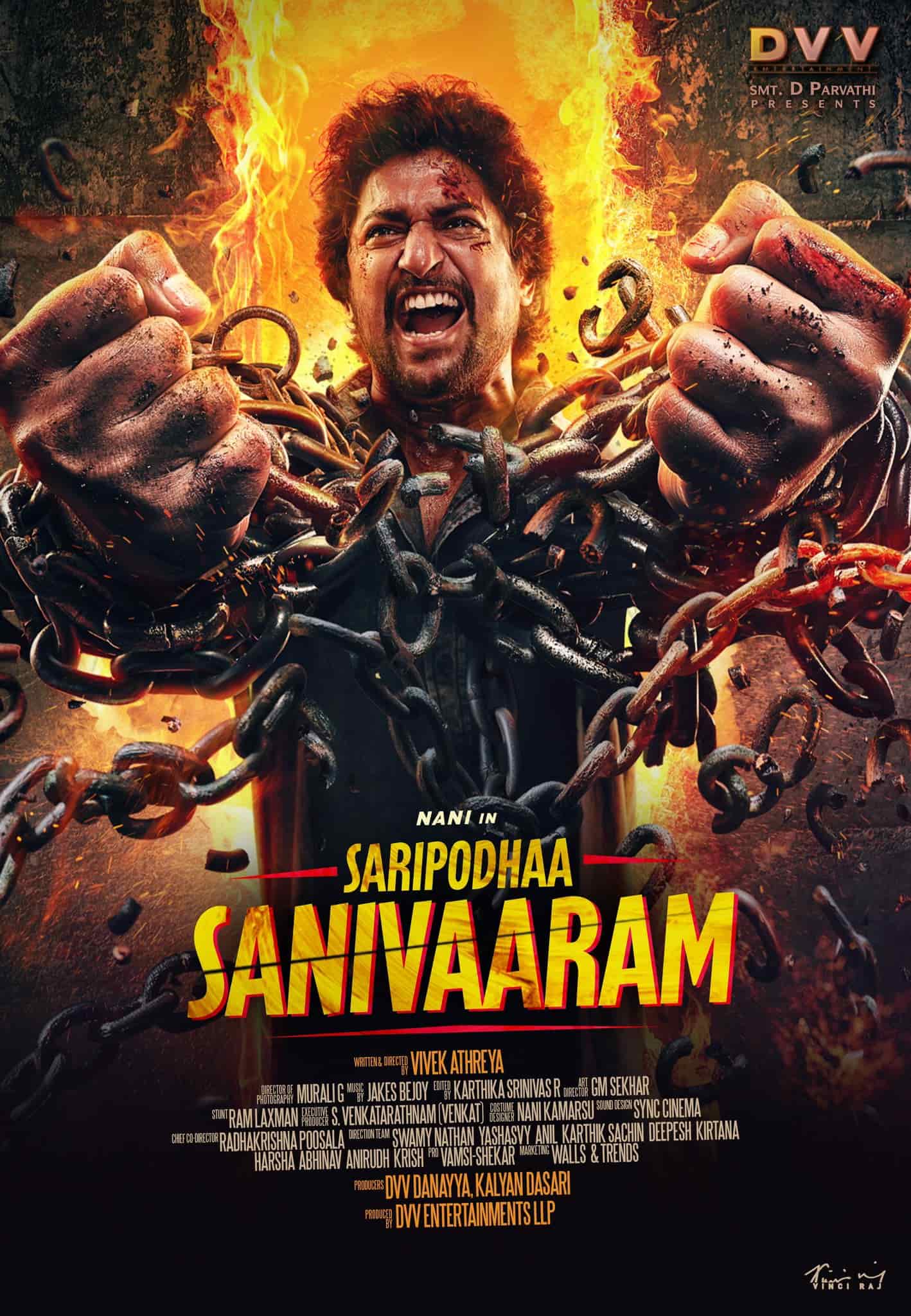 Saripodhaa Sanivaaram Movie Download